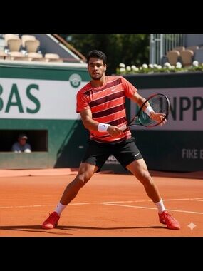 Nike Court Advantage Slam Tennis Tee Men Sizes Roland Garros Alcaraz FZ6934-696